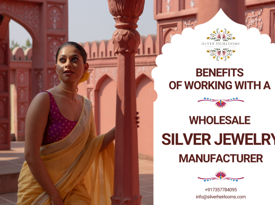 Benefits of Working with a Wholesale Silver Jewelry Manufacturer