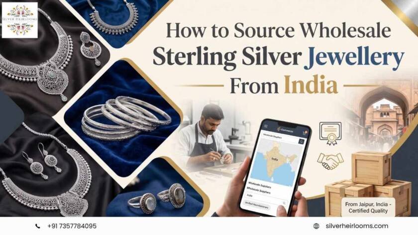 How to Source Wholesale Sterling Silver Jewellery From India