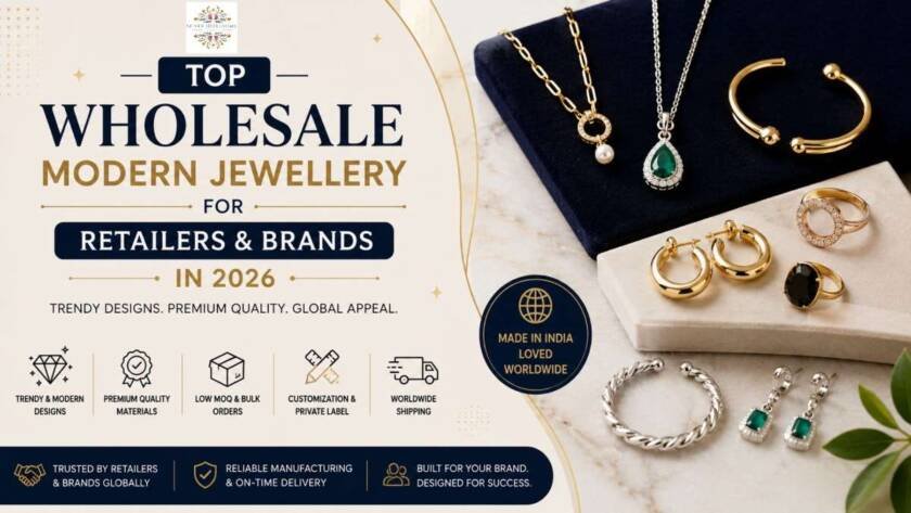Top Wholesale Modern Jewellery for Retailers Brands in 2026